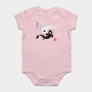 Yin-Yang Koi Fish Baby Bodysuit